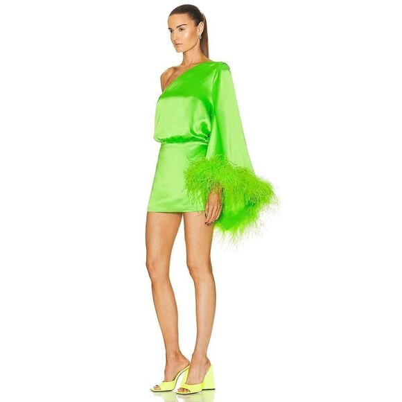 Retrofete ALLEGRA DRESS Lime Punch XS - Picture 6 of 15